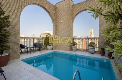 Cobertura com 4 dorms, gonzaga, santos - r$ 4.6 mi, cod: 2084
