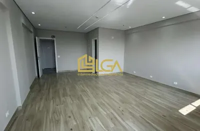 Sala comercial para locação, fusion offices - vila matias - santos