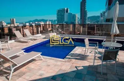 Apartamento com 2 dorms, gonzaga, santos, cod: 2694