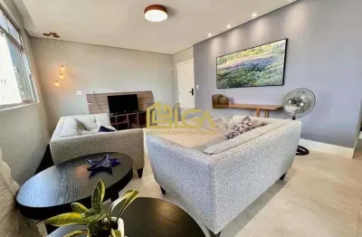 Excelente apartamento com 3 quartos à venda, 146m² - embaré - santos