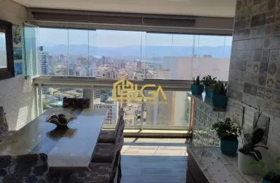 Apartamento com 2 dormitórios à venda, 78 m²  - ponta da praia - santos/sp
