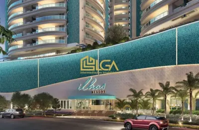 Ilhas resort - revenda - torre capri - final 3 - ponta da praia - santos