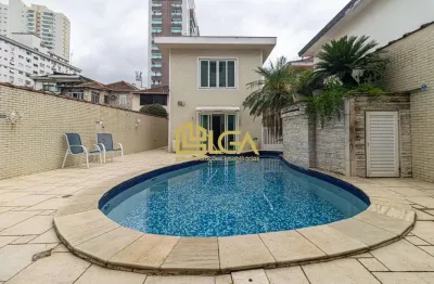 Casa com 4 quartos à venda na Rua Espírito Santo, 77, Campo Grande, Santos