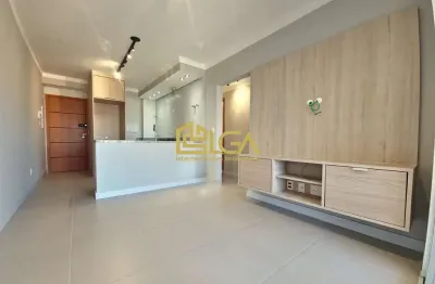 Apartamento para locação - boqueirão - santos l andar alto - vista mar