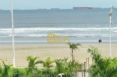 Apartamento a venda - frente mar - itararé - são vicente