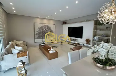 Apartamento finamente decorado a venda no boqueirão - santos