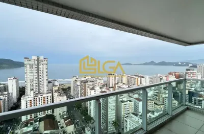 Cobertura a venda - boqueirão - santos | vista mar total