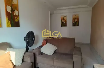 Apartamento de 89m 2 dormitórios 2 wc e 1 vaga demarcada - santos