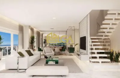 Ilhas resort - cobertura duplex a venda - 301 m² - ponta da praia - santos