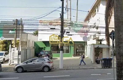 Casa comercial a venda na av. ana costa - vila mathias - santos
