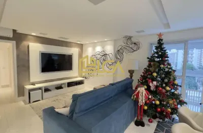 Apto garden - 271m², 4 suítes e varanda gourmet – belvedere, gonzaga – santos