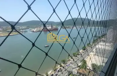 Apartamento Alto Padrão 198m² com 3 Suítes na Ponta da Praia – Santos
