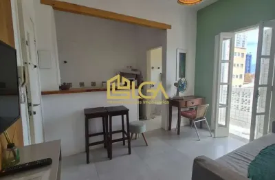 Kitnet / Stúdio à venda na Avenida Doutor Epitácio Pessoa, 230, Embaré, Santos