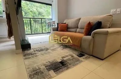 Apartamento mobiliado para locação no Way Orquidário – 2 dormitórios