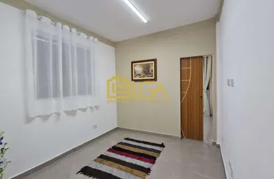 Apartamento 1 dormitório no Gonzaga de frente com Varanda finamente reformado!!!