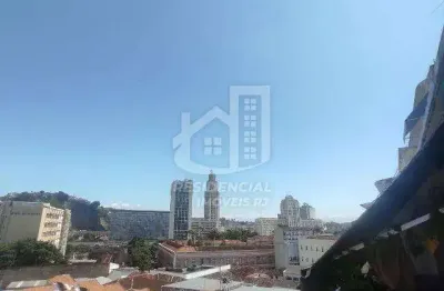 Apartamento tipo cobertura venda 71m² varandão 2quartos centro rj