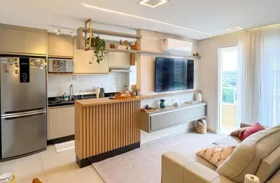 Oportunidade no Ed. Parque Sul 2 dormitorios/suite, completo em armários