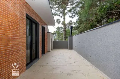 Sobrado em meio a natureza com 3 quartos sendo 1 suíte, 2 vagas de garagem à venda por r$ 1.040.680,16 - santa cândida - curitiba/pr