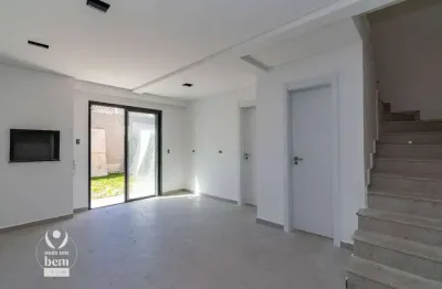 Promoção de 739 mil por apenas 699 mil - sobrado novo com 3 quartos, sendo 1 suíte com closet á venda no atuba - curitiba/pr