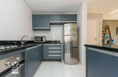 Apartamento novo com 73 m², 2 quartos ( 1 suíte), sacada, 1 vaga de garagem à venda por r$ 526.000 - cristo rei - curitiba/pr