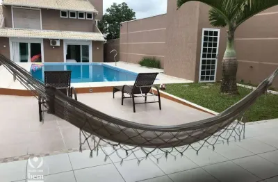Casa 480m² com espaço gourmet e piscina, 7 quartos, 5 vagas de garagem à venda por r$ 2.500.000 - piçarras - guaratuba/pr