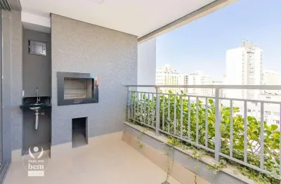 Apartamento novo com 2 quartos (1 suíte), andar alto, 1 vaga de garagem 1 vaga para moto no residencial bosco centrale/curitiba.