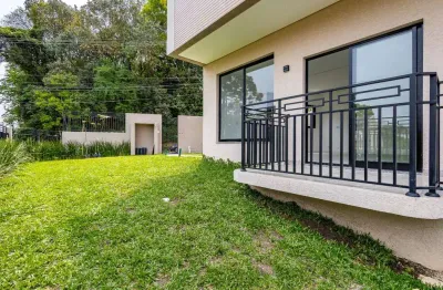Sobrado com 3 suítes, 2 vagas, churrasqueira à venda, 190 m² por r$ 1.304.680 - vista alegre - curitiba/pr