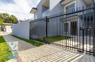 Sobrado novo com 3 quartos (1 suíte) à venda por r$ 465.000 - campo comprido - curitiba/pr