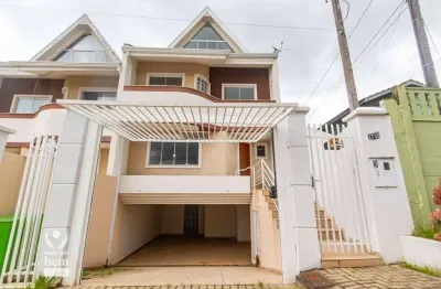 Sobrado com 4 quartos, 1 suite, 3 vagas, com lareira e churrasqueira à venda, 207 m² por r$ 999.000 - bom retiro - curitiba/pr