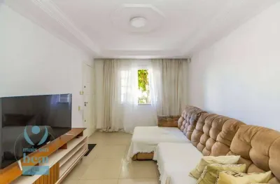 Sobrado triplex com ático, 4 quartos e 3 banheiros à venda, 111 m² por r$ 549.000 - bairro alto - curitiba/pr