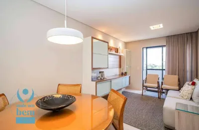 Apartamento em andar alto com 3 quartos sendo uma suíte à venda, 79 m² por r$ 750.000 - cabral - curitiba/pr