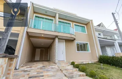 Casa em condomínio com 198 m²,  edicula com área gourmet à venda por r$ 1.450.000 - uberaba - curitiba/pr