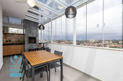 Cobertura 84 m² com terraço privativo à venda por r$ 780.000 - bairro alto - curitiba/pr