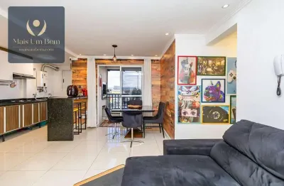 Apartamento com 2 quartos, sacada com churrasqueira e sacada na suíte à venda por r$ 589.000 - novo mundo - curitiba/pr