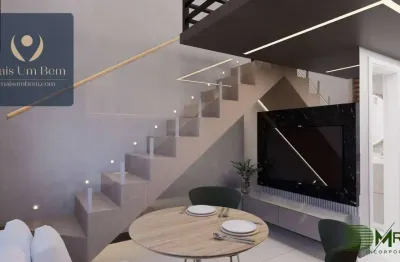 Loft duplex com 1 quarto à venda, 30 m² por r$ 332.000 - jardim das américas - curitiba/pr