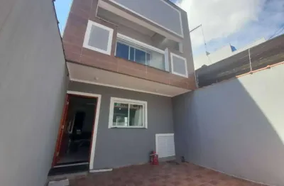 Sobrado novo 120 metros  3 dormitorios sendo 1 suíte e 2 vagas de garagens