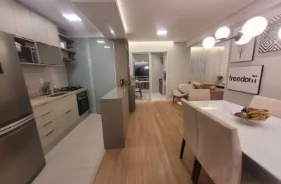 Apartamento maravilhoso torre unica 2 dormitorios 2 vagas de gargens