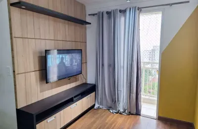Apartamento 51 m² 2  dormitorios sendo 1 suite e 1 vaga de garagem