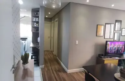 Apartamento 44 m²  2 dormitorios e 1 vaga espaçoso e moderno em diadema