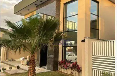 Casa com 3 dormitórios, 260 m² - venda por r$ 1.450.000,00 ou aluguel por r$ 8.100,00/mês - condomínio terras do vale - caçapava/sp