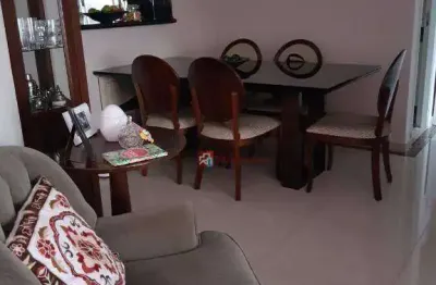 Apartamento com 3 dormitórios , 1 suite, 2 vagas, andar alto, à venda, 82 m² por r$ 740.000,00 - parque maria luiza - são paulo/sp