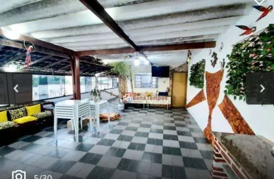 Casa com 3 dormitórios, 1 suite, 2 vagas, salão de festascom churrasqueira à venda, 527 m² por r$ 800.000 - ponte rasa - são paulo/sp