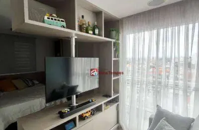 Apartamento com 2 dormitórios, com mobilia total,  à venda, 43 m² por r$ 349.000 - vila esperança - são paulo/sp