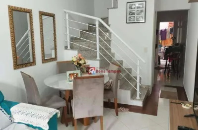 Sobrado com 3 dormitórios , 1 suite, soton, 2 vagasà venda, 101 m² por r$ 650.000 - vila esperança - são paulo/sp