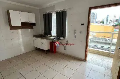 Apartamento com 1 dormitório, 32 m² - venda por r$ 210.000,00 ou aluguel por r$ 1.530,00/mês - vila esperança - são paulo/sp