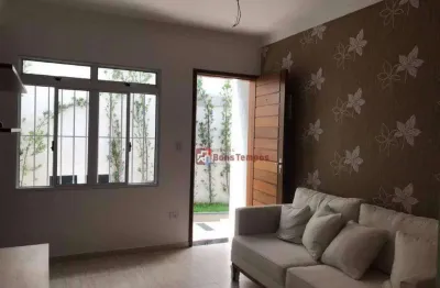 Sobrado com 2 dormitórios, 2 suites, 1 vaga,  à venda, 55 m² por r$ 380.000 - vila araguaia - são paulo/sp
