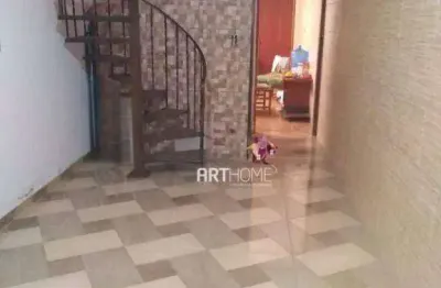 Sobrado à venda, 156 m² por r$ 480.000,00 - rudge ramos - são bernardo do campo/sp