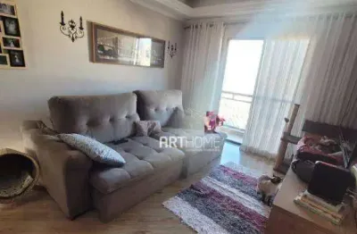 Cobertura à venda, 180 m² por r$ 530.000,00 - rudge ramos - são bernardo do campo/sp