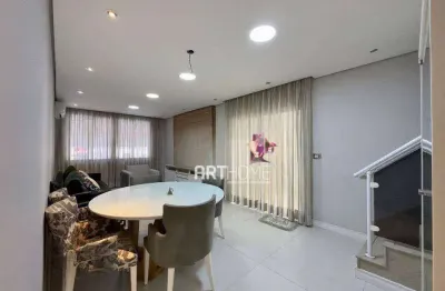 Sobrado com 3 dormitórios à venda, 181 m² por r$ 740.000,00 - jardim saracantan - são bernardo do campo/sp