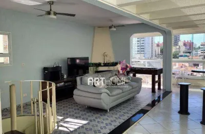 Cobertura à venda, 238 m² por r$ 1.210.000,00 - vila caminho do mar - são bernardo do campo/sp